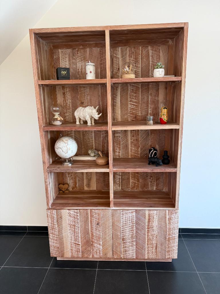 Eetkamerset boho stijl, Ophalen, Zo goed als nieuw, Bohemian, modern, landelijk