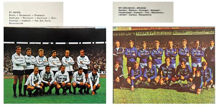 Postkaarten oude voetbalploegen  postkaart 18cm x 24cm, Collections, Cartes postales | Thème, Enlèvement ou Envoi