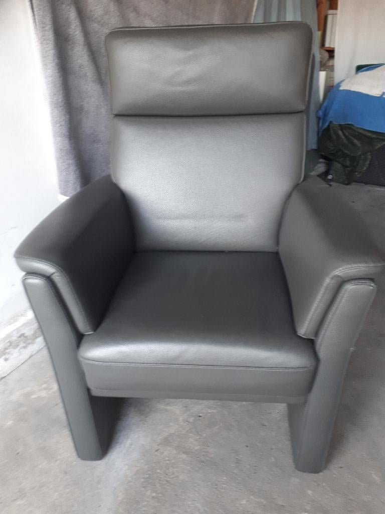 Zetel, Ophalen, Zo goed als nieuw, Eenpersoons, Leer