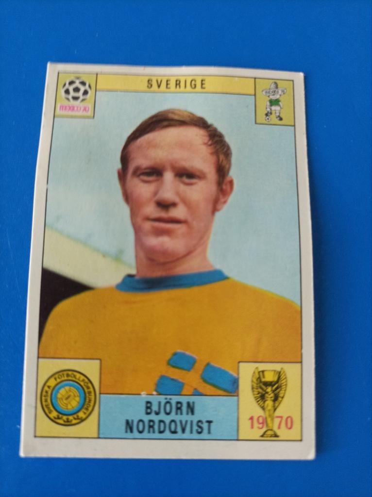Panini Mexico 70 Suède Björn Nordqvist, Enlèvement ou Envoi