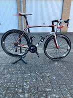 Koersfiets CUBE GTC Pro heren Rood/wit Full carbon, Autres marques, 10 à 15 vitesses, Enlèvement, Carbone