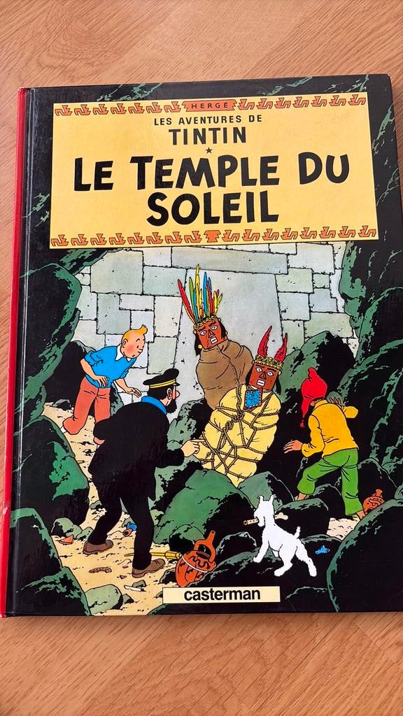 Tintin: le temple du soleil, Boeken, Prentenboeken en Plaatjesalbums, Ophalen of Verzenden, Zo goed als nieuw