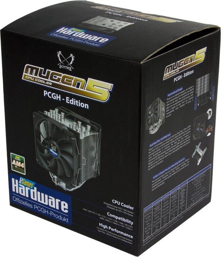 Scythe Mugen 5 PCGH Edition Rev. B, Informatique & Logiciels, Refroidisseurs d'ordinateur, Comme neuf, Refroidisseur ordinateur à air