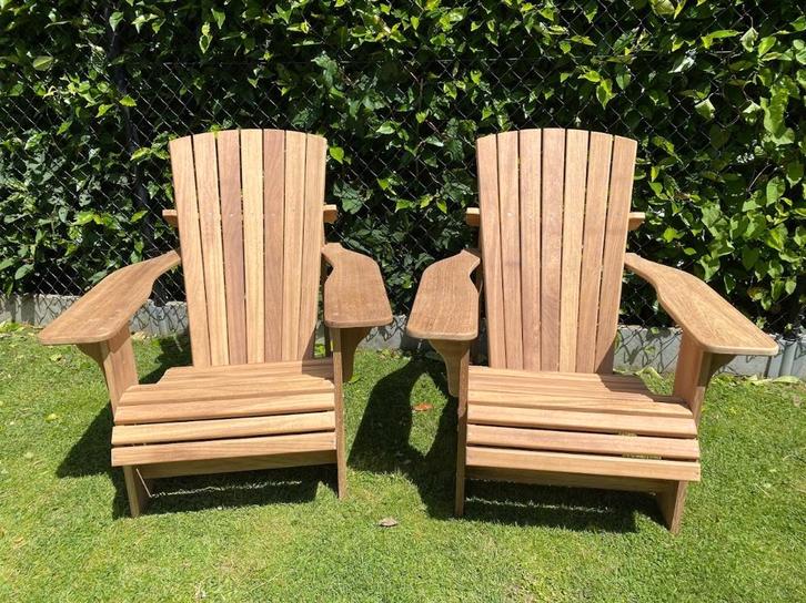 Adirondack "Bear Chair" tuinstoel, Jardin & Terrasse, Chaises de jardin, Neuf, Bois, Enlèvement