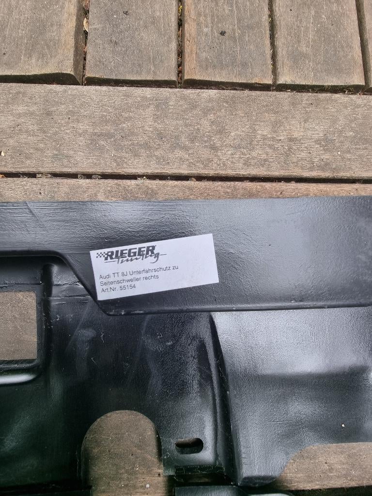 Bas de caisse audi TT MK2 (Rieger finition carbone), Autos : Pièces & Accessoires, Enlèvement, Neuf, Audi