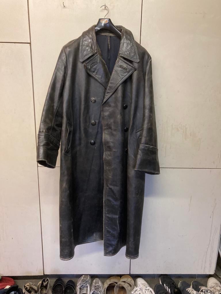 Gilet en cuir, Collections, Objets militaires | Général, Enlèvement ou Envoi, Armée de terre, Vêtements ou Chaussures