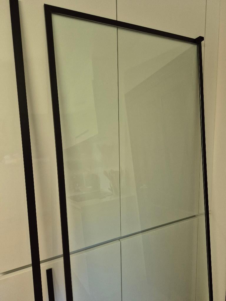 Paroi de douche walk-in 90 x 200 cm, Bricolage & Construction, Sanitaire, Comme neuf, Douche, Verre, Enlèvement