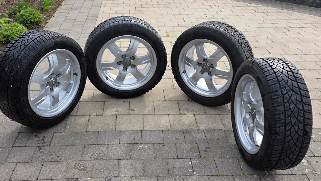 Winterbanden met alu. Velgen, Autos : Pièces & Accessoires, Pneus & Jantes, Enlèvement, Pneus hiver, Pneu(s)