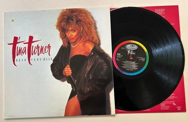LP TINA TURNER - BREAK EVERY RULE, 12 pouces, Enlèvement ou Envoi, 1980 - 1989, Comme neuf