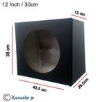 Subwoofer kist MDF 12 inch 30 Cm 27 Liter Carbon Look, Enlèvement ou Envoi, Neuf