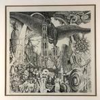 Guillaume Liat – Ets “Vita et Mors” – zicht op Antwerpen, Enlèvement