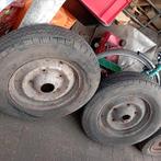 2 oude citroen velgen voor camionette, Auto-onderdelen, Ophalen, Velg(en)
