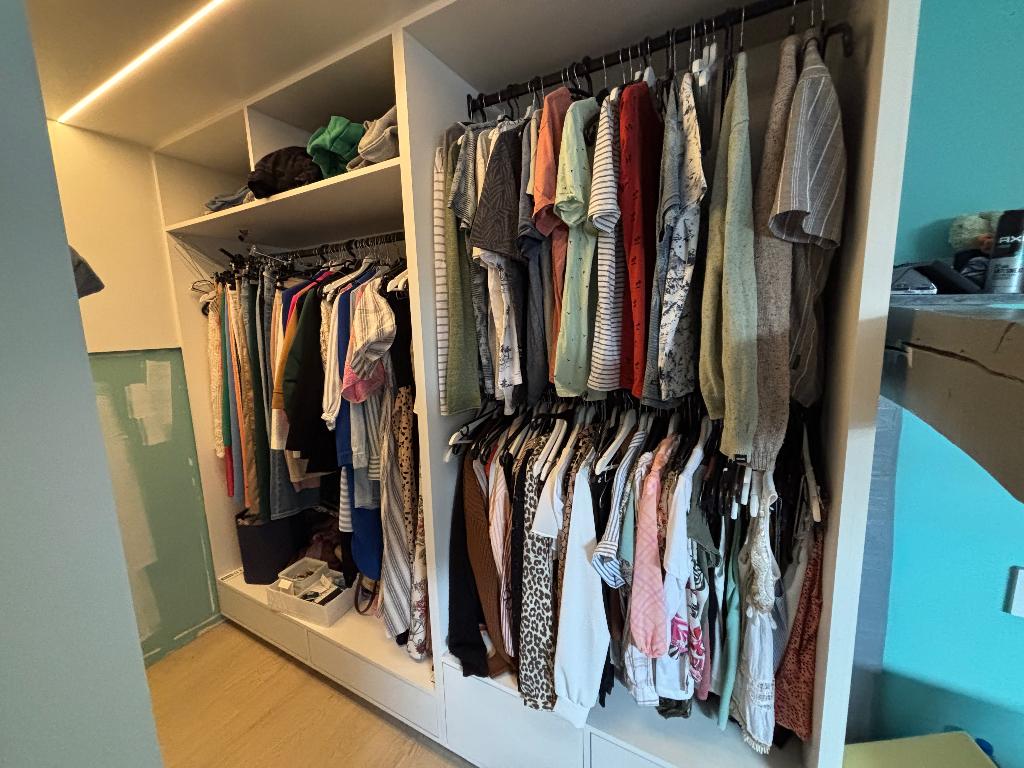 Dressing bestaande uit 3 kasten, Ophalen, Overige materialen, Zo goed als nieuw, 200 cm of meer