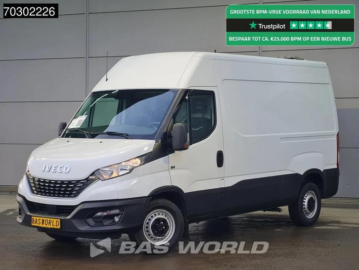 Iveco Daily 35S16 Automaat L2H2 3,5t Trekhaak 160PK ACC Navi, Autos, Camionnettes & Utilitaires, Entreprise, Achat, Caméra de recul