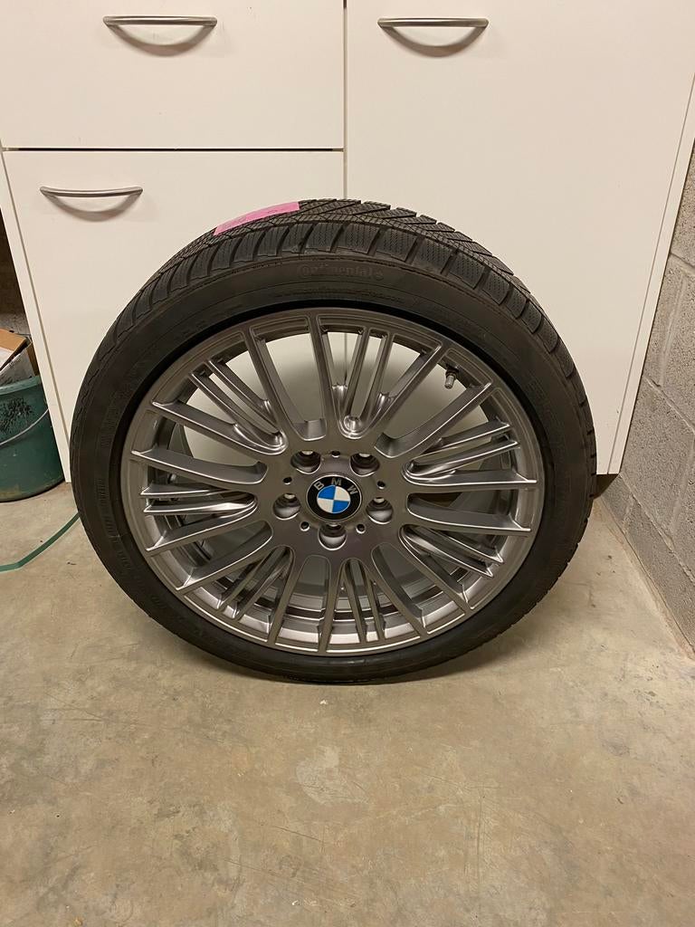 Originele BMW velgen Styling 388 met winterbanden., Auto-onderdelen, Banden en Velgen, Banden en Velgen, Winterbanden, 18 inch
