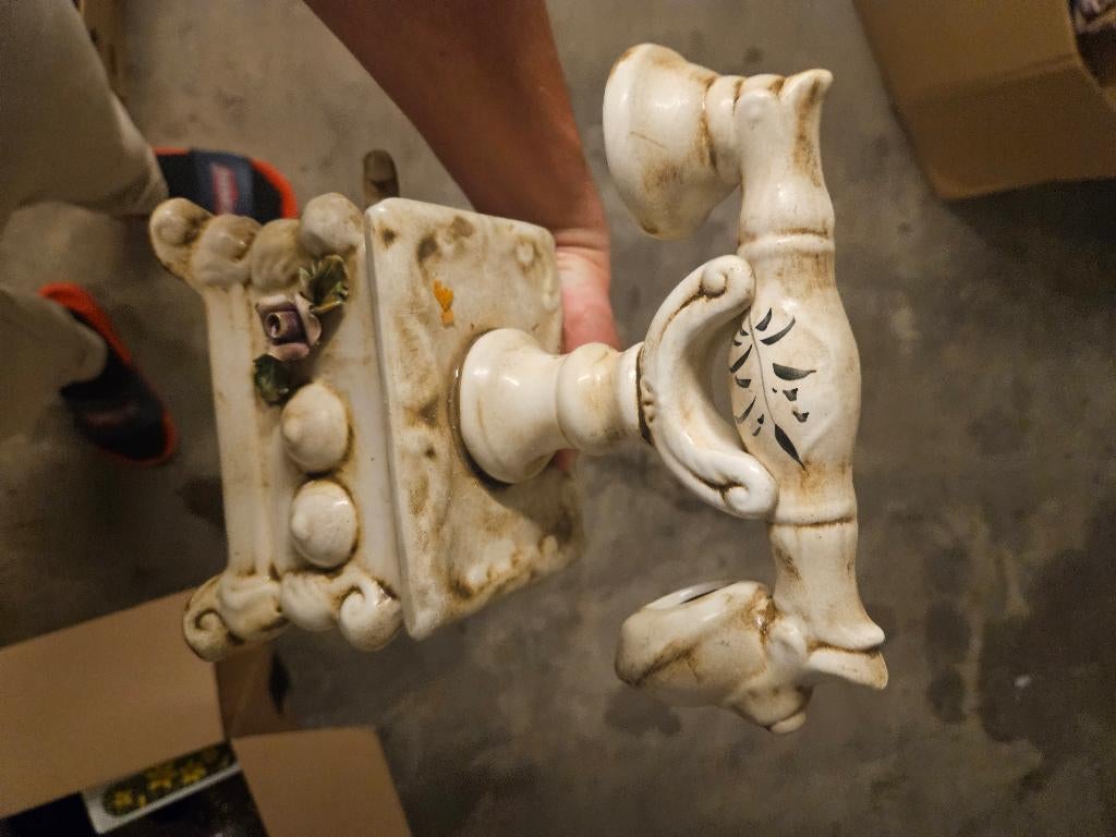 ancienne boite téléphone decoration, Enlèvement