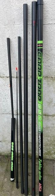 2 vaste stokken + foudraal, Watersport en Boten, Hengelsport | Algemeen, Zo goed als nieuw, Overige typen, Ophalen