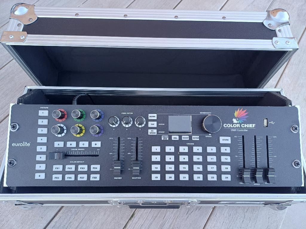 Eurolite colorchief dmx controller, Muziek en Instrumenten, Ophalen, Zo goed als nieuw, Overige typen, Geluidgestuurd