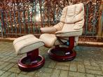 Prachtige Stressless Reno & Hocker Z.G.A.N., Huis en Inrichting, Fauteuils, Ophalen of Verzenden, Leer