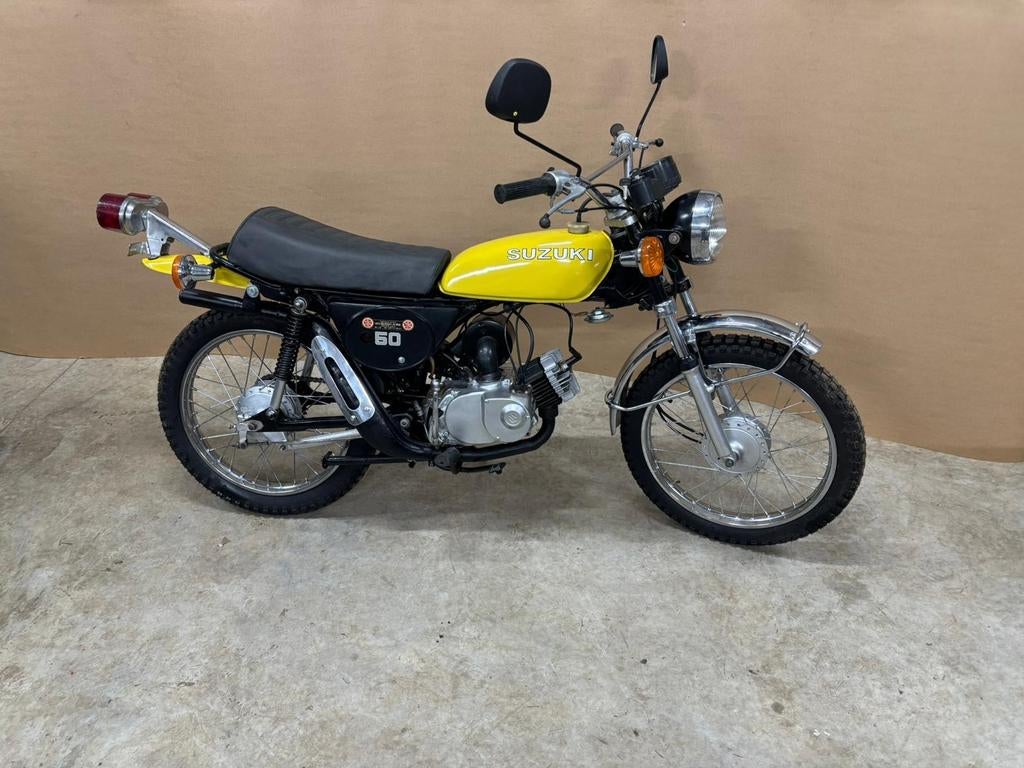 Suzuki TS50 met papieren, Ophalen