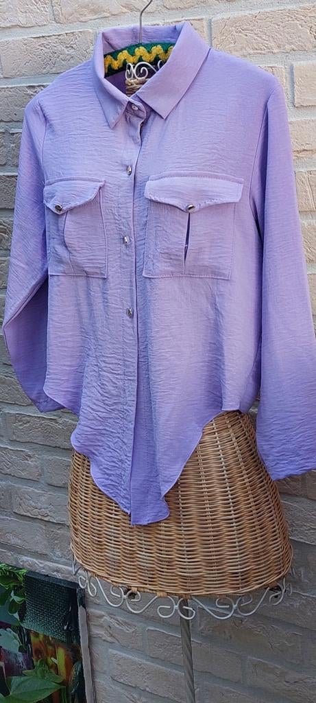 Bloesje maat 50cm van oksel tot oksel terra di siena, Taille 42/44 (L), Autres couleurs, Comme neuf, Terra di Siena