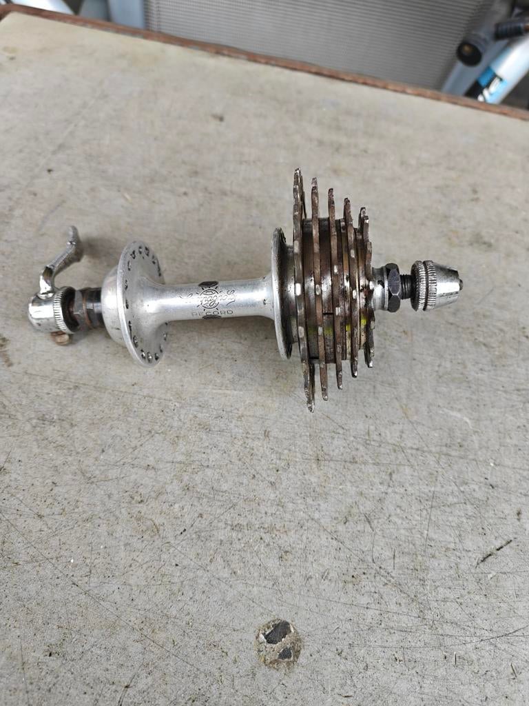 Campagnolo Record vintage koers fiets hub, Auto-onderdelen, Remmen en Aandrijving, Ophalen of Verzenden