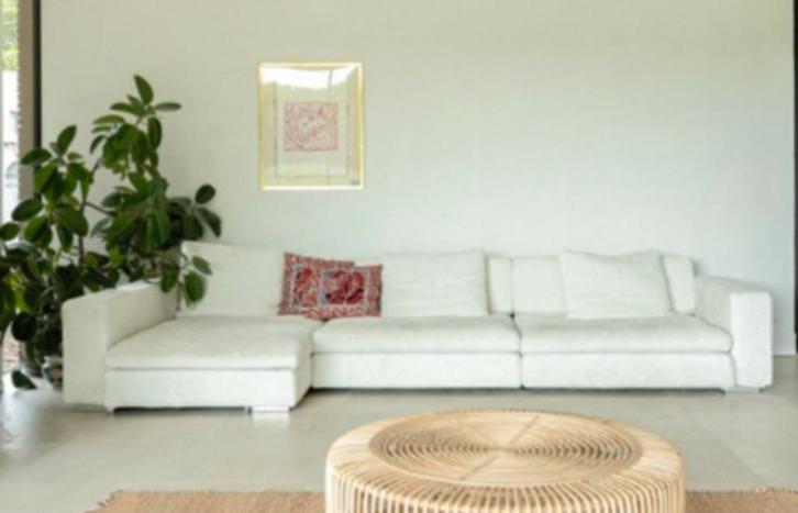 Molteni & C Turner zetel wit, high end design sterke prijs, Huis en Inrichting, Zetels | Complete zithoeken, Ophalen