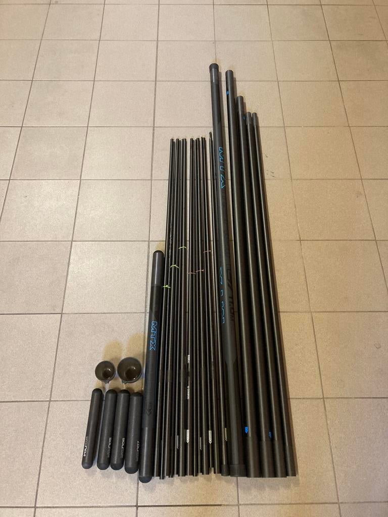 Matrix MTX V2 margin 11M vaste hengel pakket ., Watersport en Boten, Hengelsport | Witvissen, Zo goed als nieuw, Vaste hengel