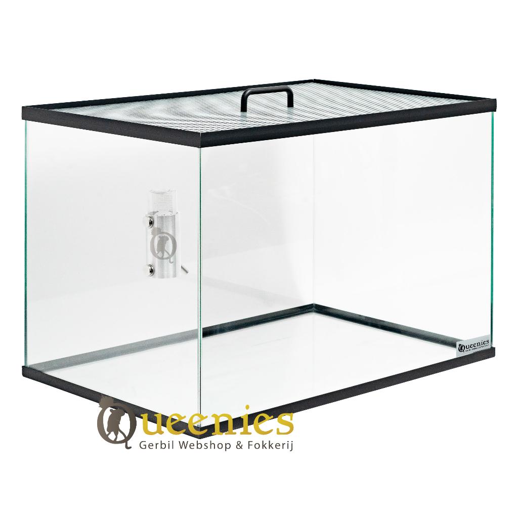 80x40x40 verblijf glas zonder schuifruiten, Dieren en Toebehoren, Minder dan 60 cm, Nieuw, Ophalen of Verzenden, 75 tot 110 cm
