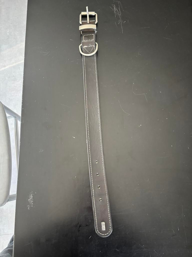 Collier cuir hunter chien, Animaux & Accessoires, Enlèvement, Utilisé