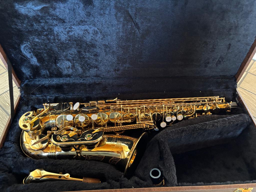 Altsaxofoon New York Symphonic (Adams), Muziek en Instrumenten, Blaasinstrumenten | Saxofoons, Ophalen, Gebruikt, Alt, Met koffer