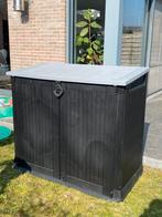 Opbergkast vuilbakken, Ophalen, Zo goed als nieuw, Kunststof, Containerberging