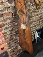 Houtsnijwerk van Bert Van Den Broeck -getekend, Antiek en Kunst, Ophalen