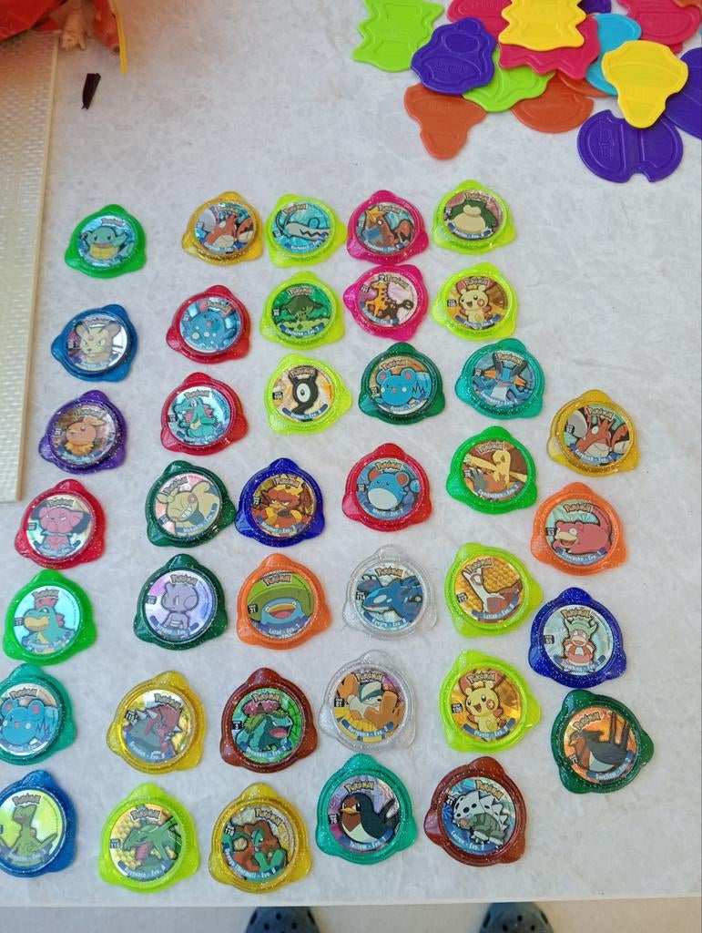 Pokemon panini 40 stuks, Ophalen