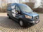 Ford Transit 2020 L2h2 96880km !!!, Auto's, Ford, 4 deurs, Blauw, 96 kW, Particulier