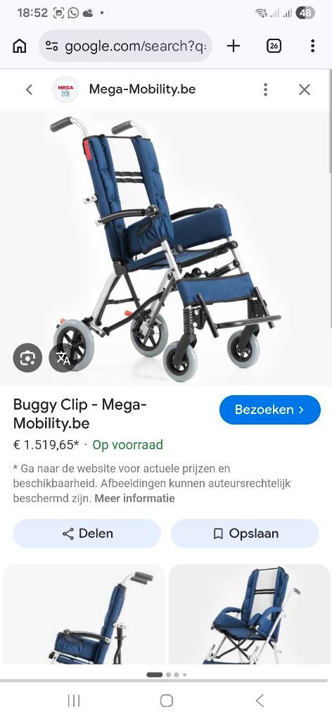 Buggy voor grotere kinderen, Enfants & Bébés, Buggys, Utilisé, Autres marques, Dossier réglable, Enlèvement