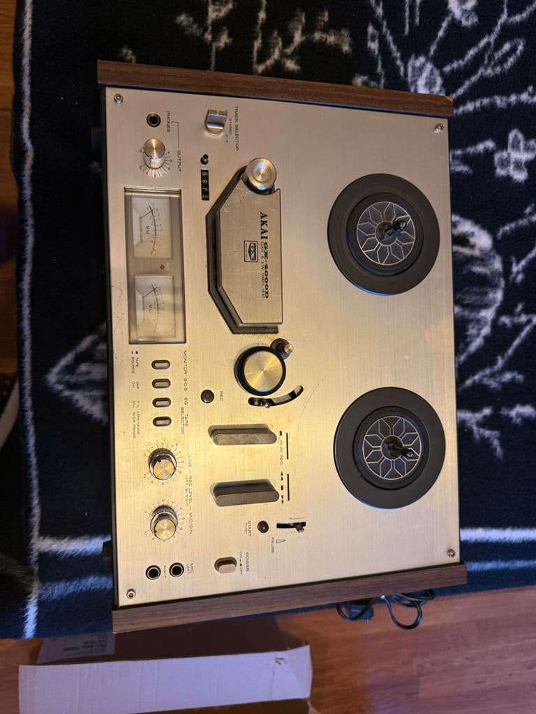 Bandopnemer akai GX -4000d, Ophalen