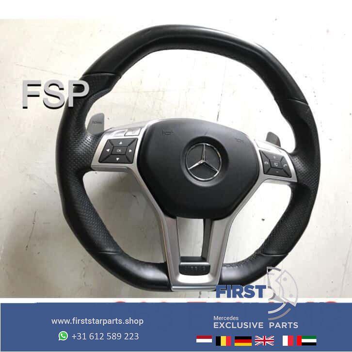W204 C63 W207 W212 E63 AMG Stuur origineel Mercedes Flippers, Utilisé, -, -, Enlèvement ou Envoi