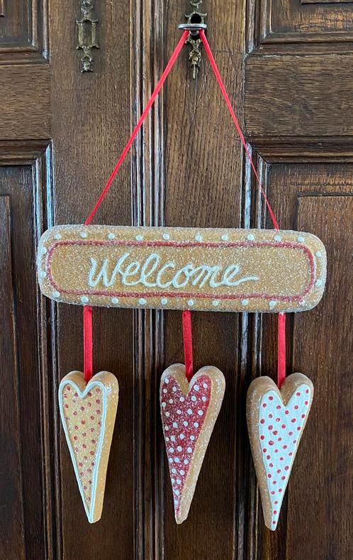 Panneau « Welcome » ultra-léger, Huis en Inrichting, Woonaccessoires | Wanddecoraties, Zo goed als nieuw, Ophalen of Verzenden
