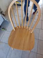 Table ronde avec 4 chaises., Ophalen of Verzenden, Gebruikt