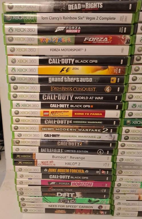 Lotje Xbox, X360 & Xbox One games ( 13x ; 75x ; 6x  ), Games en Spelcomputers, Games | Xbox 360, Gebruikt, Overige genres, 2 spelers