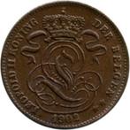 1 Cent 1902 Belgie Leopold II. (1865 - 1909), Ophalen of Verzenden, Losse munt