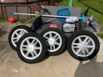 Alu velgen 4x100 15inch renault clio, Auto-onderdelen, Banden en Velgen, Ophalen, 15 inch, Personenwagen, Velg(en)