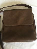 "DavidJones", bruine, kunstlederen handtas, Handtassen en Accessoires, Tassen | Damestassen, Ophalen of Verzenden, Bruin, Handtas