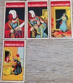 4 oude verzamelprentjes Sprookjes-serie (Shirley's Gum), Verzamelen, Gebruikt, Ophalen of Verzenden, Prent, Overige onderwerpen