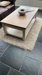 Massief eiken tafeltje, Huis en Inrichting, Tafels | Salontafels, Ophalen, Zo goed als nieuw