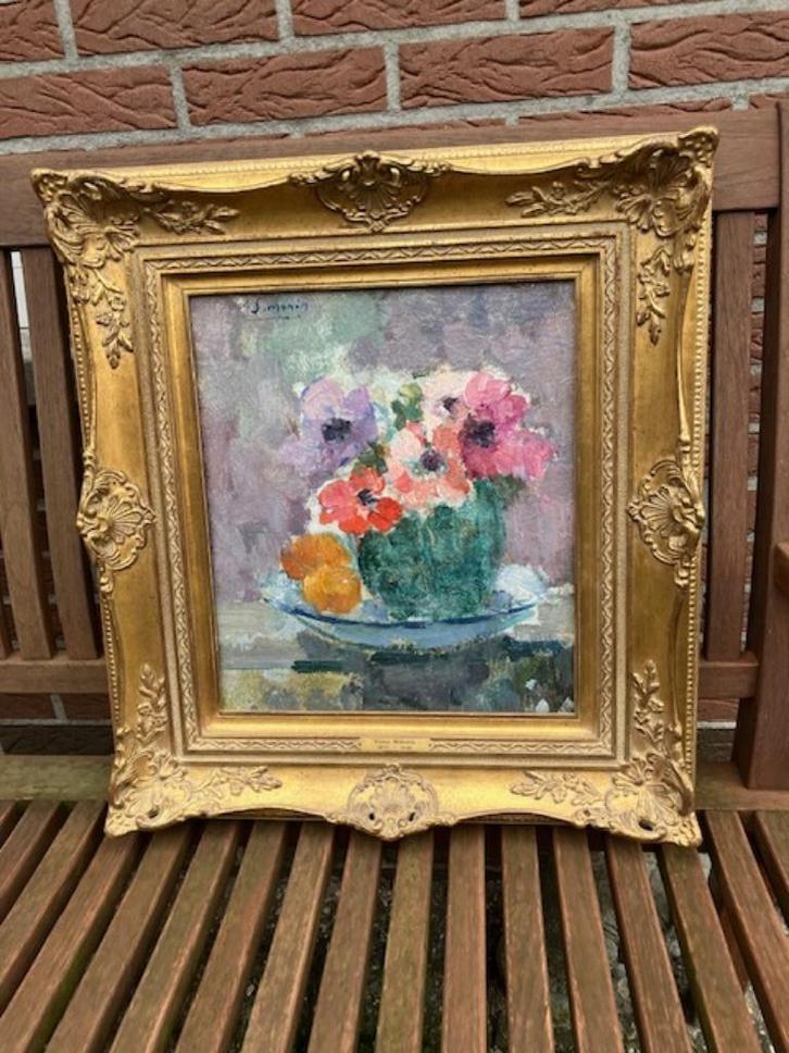 Simonin V ., Antiek en Kunst, Kunst | Schilderijen | Klassiek, Ophalen of Verzenden