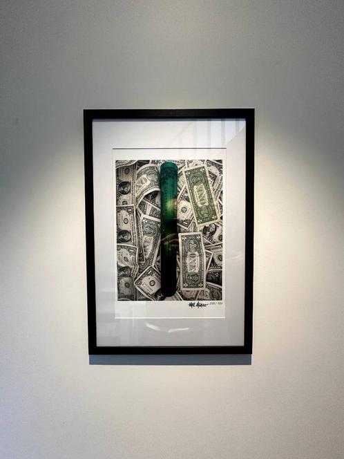 Karl Lagasse “The One Dollar” Green, Antiquités & Art, Art | Objets design, Enlèvement