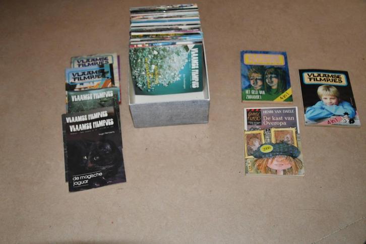 56 Vlaamse filmpjes - jeugdboekjes 10-13-jarigen - 1981-1992, Verzamelen, Tijdschriften, Kranten en Knipsels, Tijdschrift, Ophalen of Verzenden