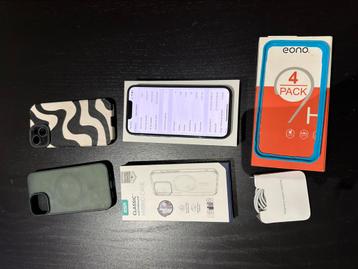 iPhone 14 parfait état avec chargeur housse protection beschikbaar voor biedingen